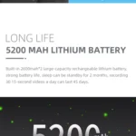 5200 mAh lithium battery specifications and benefits.