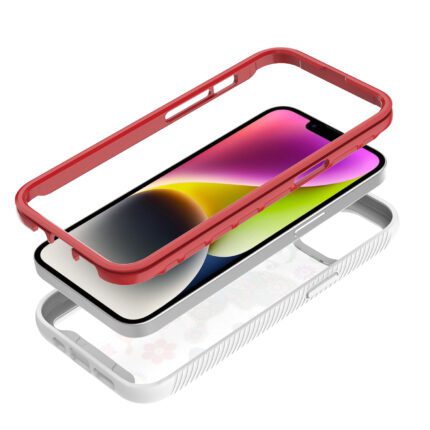 Smartphone case with colorful gradient design.