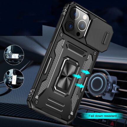 Rugged phone case with car mount holder.