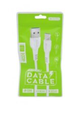 White USB data cable packaging.