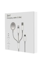 3-in-1 charging cable packaging.
