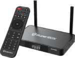 Streaming device with remote and display.