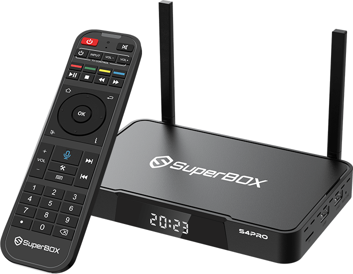 Streaming device with remote and display. Streaming device with remote and display.