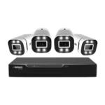 Security cameras and DVR system setup.