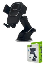 Car phone mount with packaging displayed.