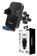 Wireless car charger with packaging box.