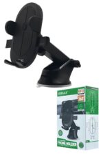 Black car phone holder with packaging box.