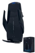 Wireless car charger with packaging box.