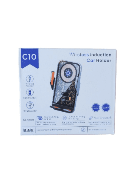 Wireless induction car holder packaging box.
