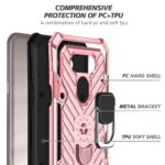 Rugged phone case with multi-layer protection and precise cutouts.