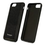 Two black smartphone cases, one showing the back and one the inside.