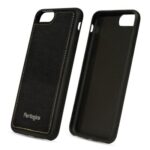 Two black smartphone cases side by side on a white background.