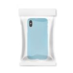 Smartphone case sealed in a clear plastic bag.