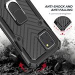 Rugged phone case with anti-shock and anti-falling protection design.