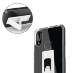 Smartphone case with a built-in white kickstand.