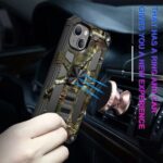 Person installing a radar detector in a car through the windshield.