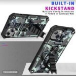 Built-in kickstand for Nintendo Switch Joy-Con controllers.
