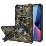 Camo phone cases with built-in kickstands for hands-free use.
