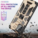 Rugged protective phone case with full coverage and military-grade drop protection.