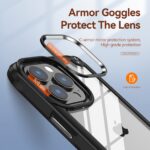 Armor goggles protect smartphone lenses from scratches and impacts.