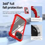 360° full fall protection phone case with reinforced corners and shock absorption.