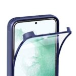Smartphone with a flip-up camera on top.