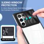 Protective sliding cover for smartphone camera lenses.