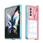 Two modern smartphones with butterfly-themed screens and protective cases.